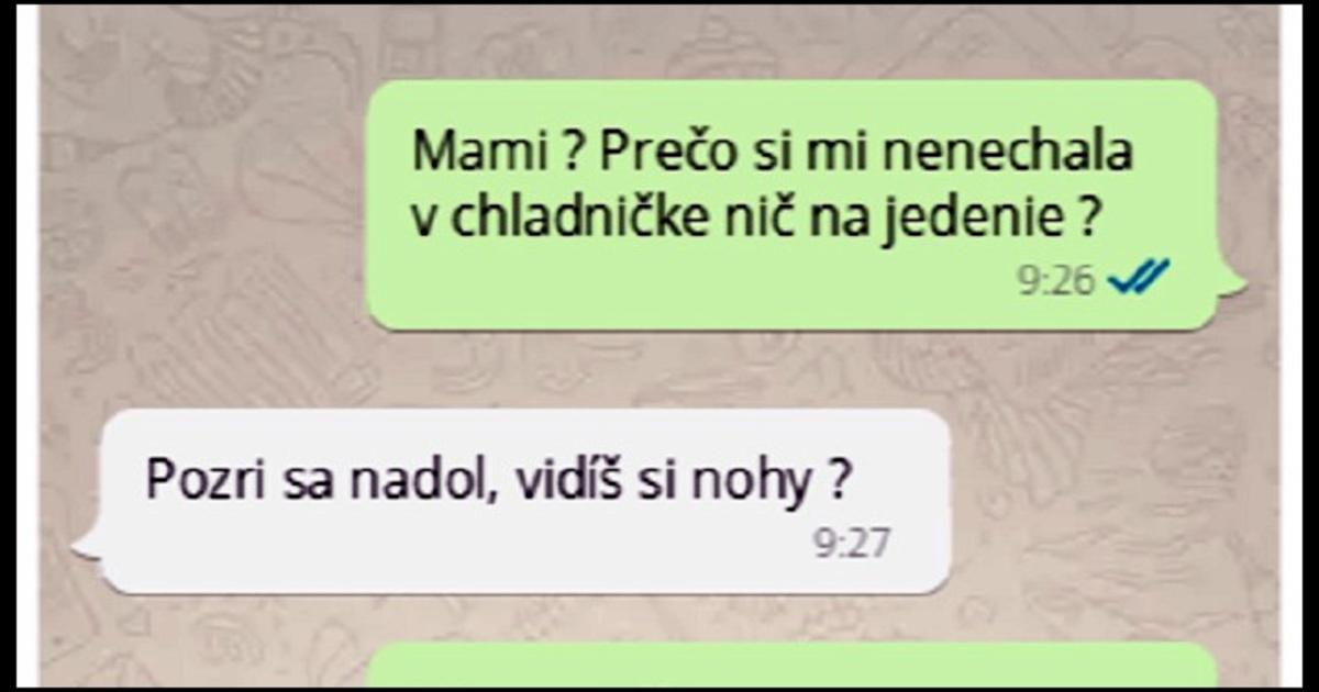 FunSMS: Keď máš dieťa, ktoré to nevie pochopiť