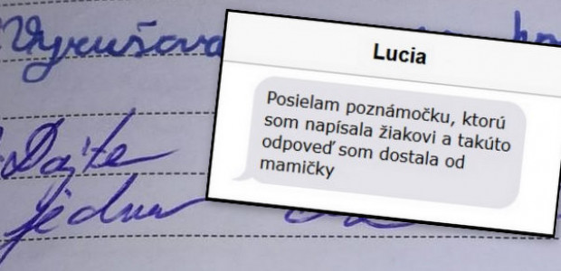 Žiakovi napísala poznámku, jeho mama jej odpísala. Toto nečakala!
