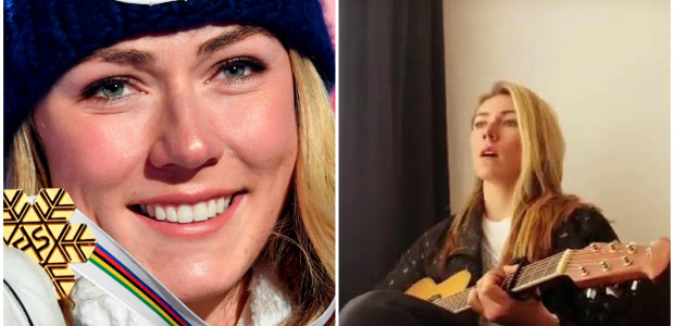 Mikaela Shiffrinová je nie len skvelá lyžiarka, ale aj speváčka! Vypočuj si jej skladby, hru na gitare či klavíri