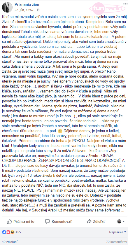 https://www.facebook.com/priznaniazien/posts/847570585442521